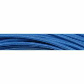 Lederkette 2.0mm mit Silberverschlu&szlig; blue - 45cm