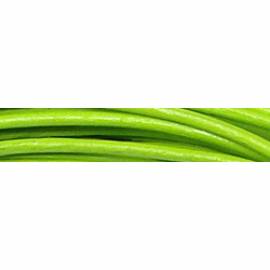 Lederkette 2.0mm mit Silberverschlu&szlig; fern - 45cm