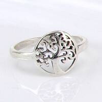 Silver Ring Tree of Life