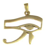 Bronzeanhnger Auge des Horus